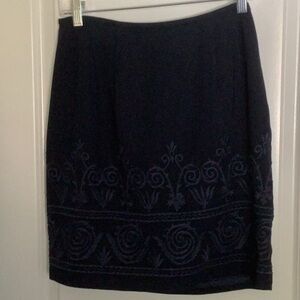 Francess and Rita navy blue skirt size 12
